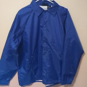 Vos Sports Taffeta Nylon Water Resistant Coach Jacket